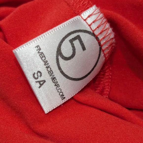 NWOT Five Dancewear Tank Top Tie Back Small - Picture 4 of 11